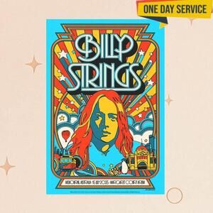 Billy Strings Jul 15 2025 Melbourne Australia Poster